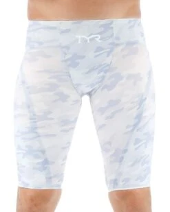 TYR Venzo Camo High Waist Jammer 26 TYR Venzo Camo High Waist Jammer -Swimming Gear Shop vzchw6a venzo camo high waist jammer white 1