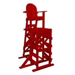 Tailwind X-Tall Lifeguard Chair -Swimming Gear Shop xtlg540 red 2